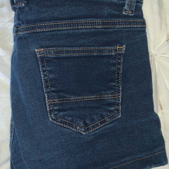 Button Fly Korean High Waist Shorty Shorts - Picture 2 of 3